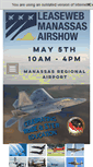 Mobile Screenshot of manassasairshow.com